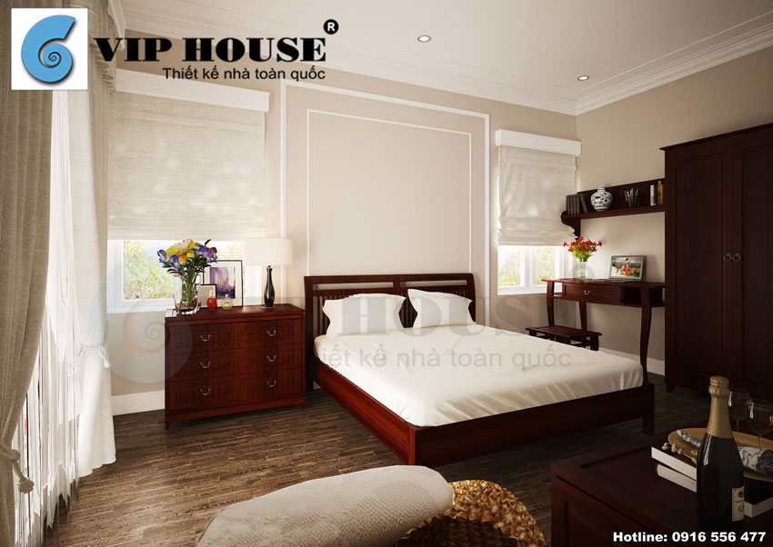 Thiết kế nội thất phòng ngủ tinh tế tại Hà Nội